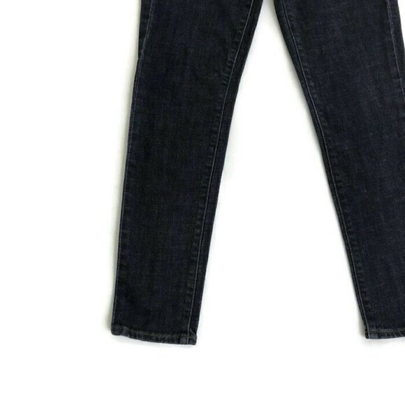 J. Crew Factory Women's Size 25 Skinny Jeans Toothpick Dark Wash Blue EUC - Picture 3 of 7